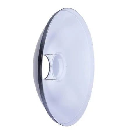 Glow 28" White Beauty Dish for Balcar White Lighting & Alien Bees Mount