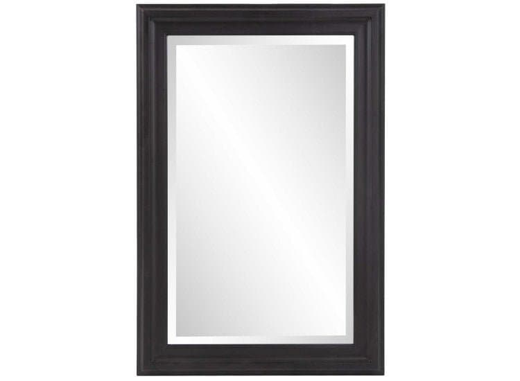 Howard Elliott George Mirror, Matte Black Finish