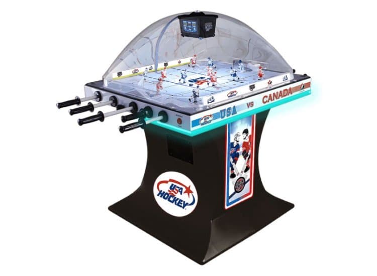 Ice Super Chexx Pro USA VS Canada Bubble Hockey Table