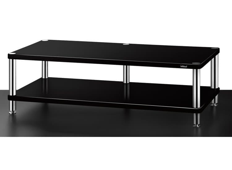 Solidsteel HW-2 Gloss Black High-End & TV Design Rack