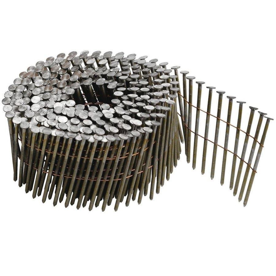 2-1/2 in. x 0.099 in. Metal Coil Nails (3600 per Box)