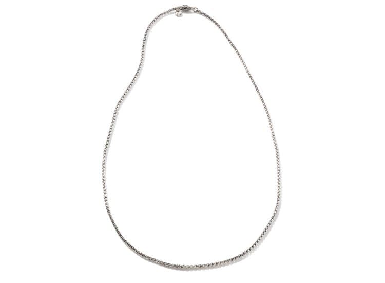 John Hardy Naga Box Chain Necklace, 26mm, Sterling Silver
