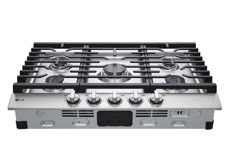 LG 30" Gas Cooktop Stainless Steel