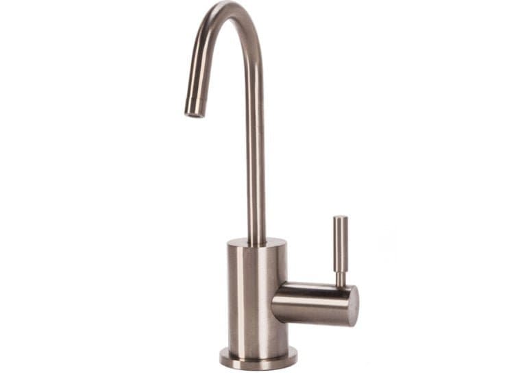 BTI Aqua-Solutions Contemporary C-Spout Cold Only Brushed Nickel Filtration Faucet