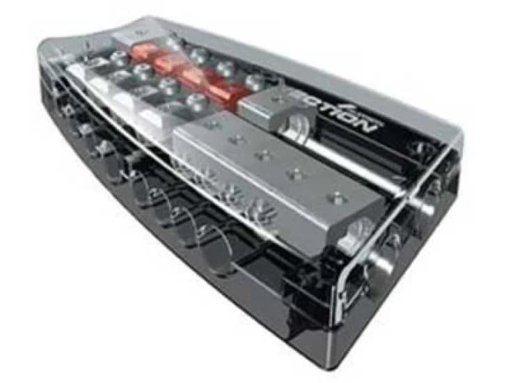 Connection 1/0 Gauge 4-Way Fuse And Distribution Block