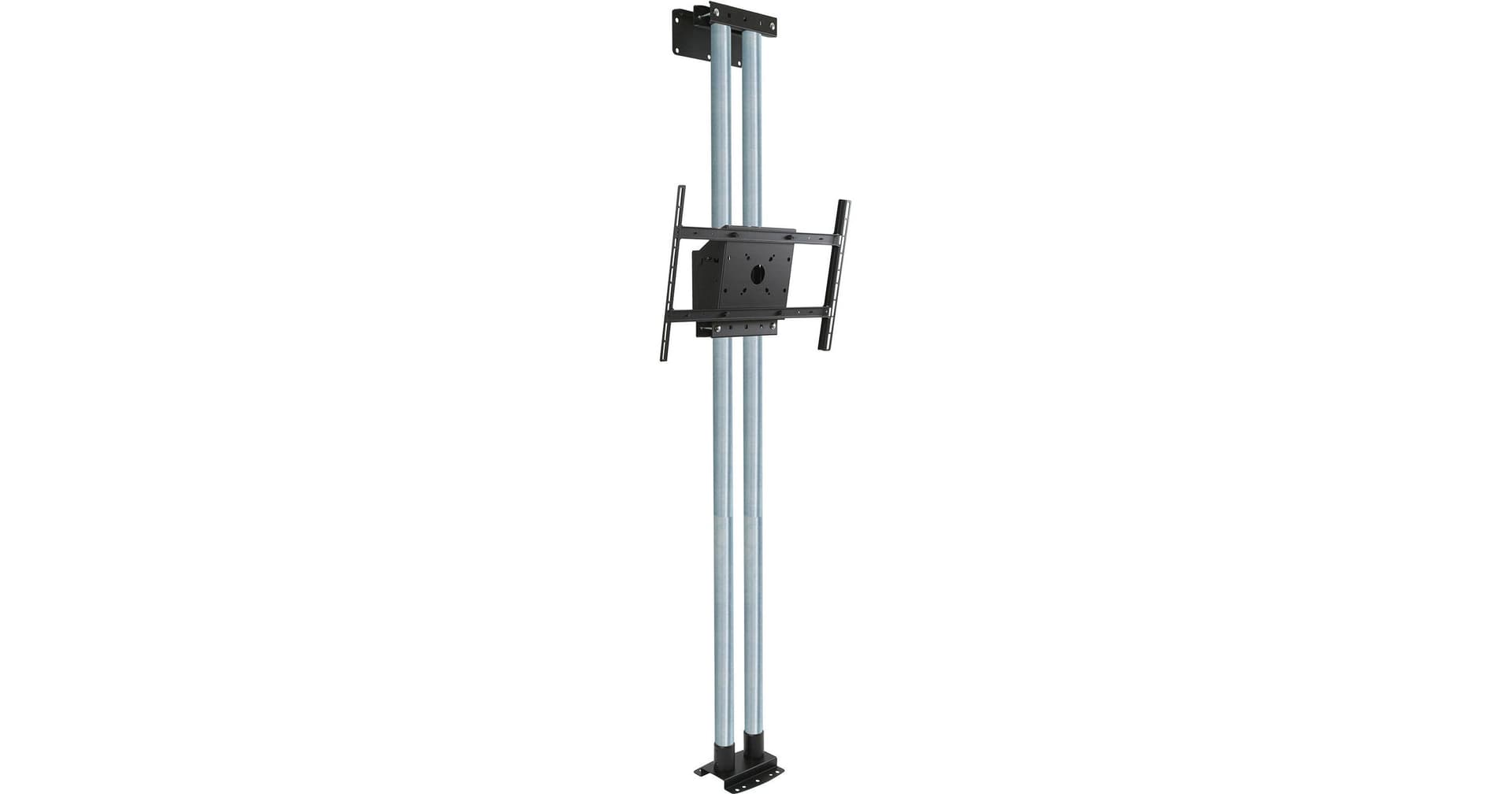 Peerless-AV MOD-FW2KIT300 Modular Series Dual Pole Floor-to-Wall Kit for 46 to 90" Displays (Chrome Poles)