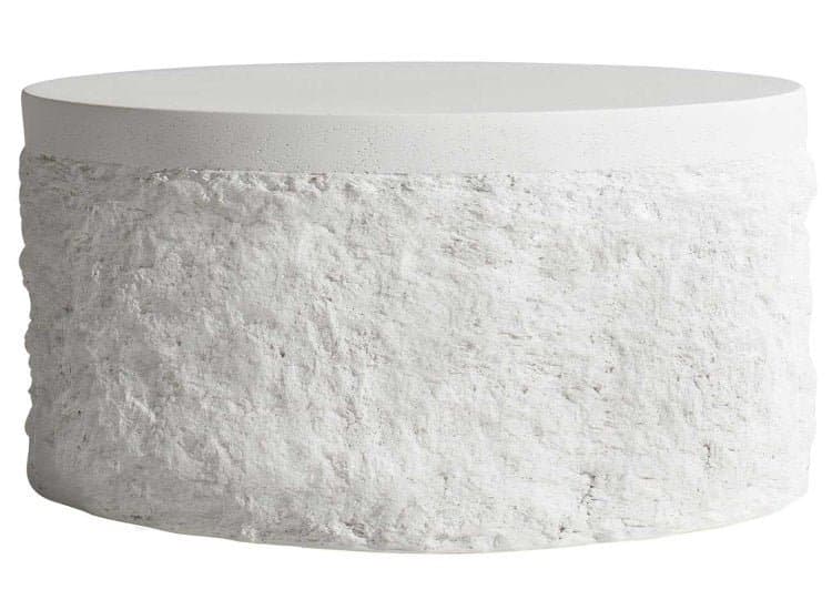 Bernhardt Pismo Outdoor Cocktail Table, Natural Stonecast