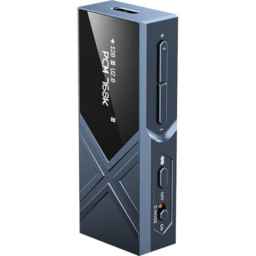 FiiO KA17 Portable DAC and Headphone Amplifier (Blue)