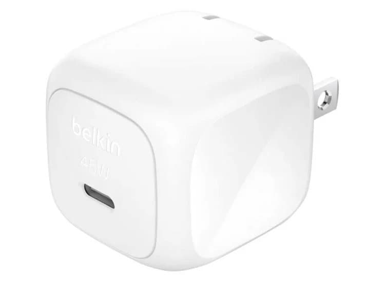 Belkin BoostCharge Compact USB-C Wall Charger 45W, White