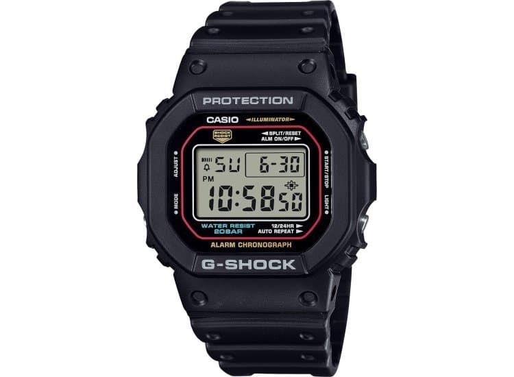 G-Shock Digital 5600 Series Watch 42.8mm with Digital Dial