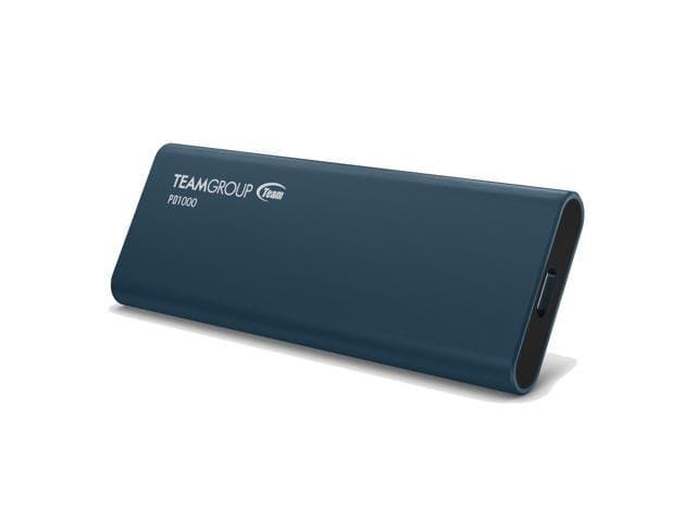 TEAMGROUP PD1000 512GB Aluminum Portable External Solid State Drive SSD, Read up to 1000MB/s, USB-C, USB A 3.2 Gen 2, Waterproof, Dustproof (IP68),