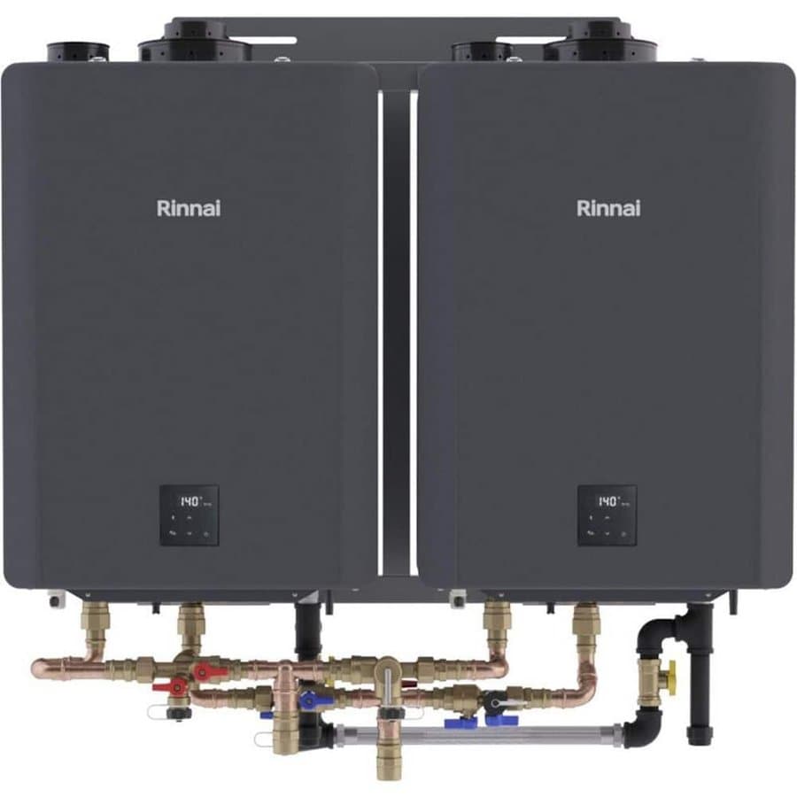 TRX Interior Wall Mount 2-Unit Tankless Water Heater System