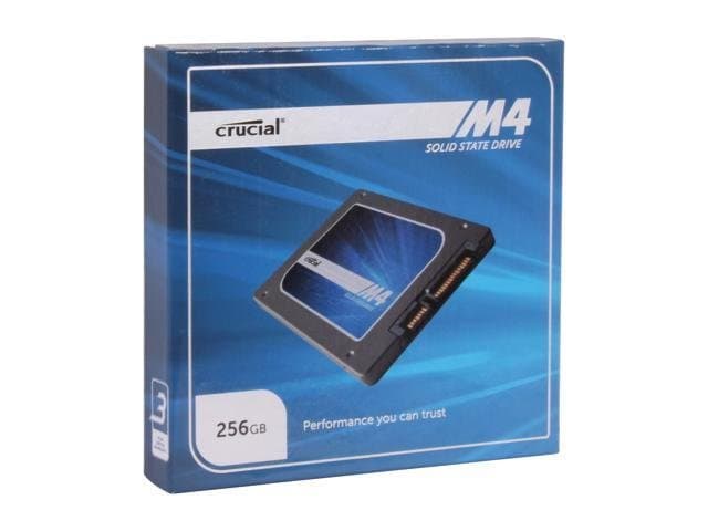 Crucial M4 2.5" 256GB SATA III MLC Internal Solid State Drive (SSD) CT256M4SSD2