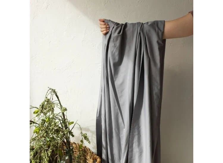 DreamFit DreamCool Egyptian Cotton Gray Queen Sheet Set