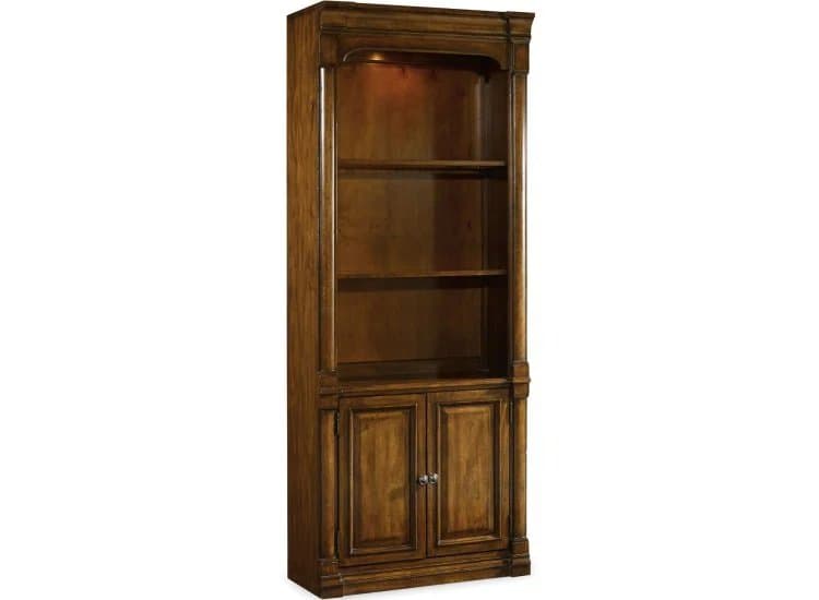 Hooker Furniture Home Office Warm Chestnut Tynecastle Bunching Bookcase