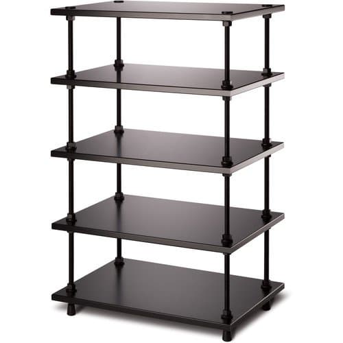 Salamander Designs Archetype System Modular Shelving Audio Stand (36", Black)