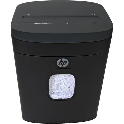 HP MC145 Micro-Cut 14-Sheet Paper Shredder (Black)