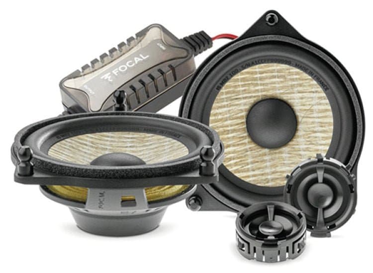 Focal 4" 2-Way Component Kit With Tweeters (Pair)