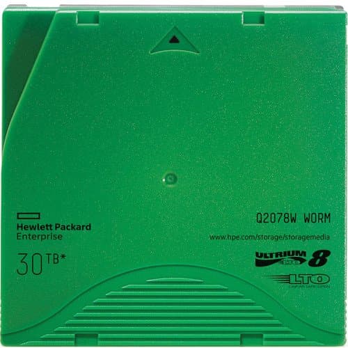 Hewlett Packard Enterprises LTO-8 Ultrium RW Custom-Labeled Data Cartridge (20-Pack)