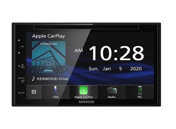 Kenwood 6.8" In-Dash Bluetooth DVD Receiver-DDX