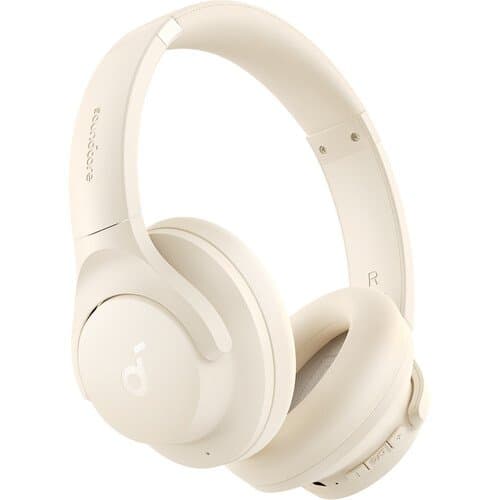 Soundcore by Anker Q20i Wireless Hybrid Noise Canceling Over-Ear Headphones (White)