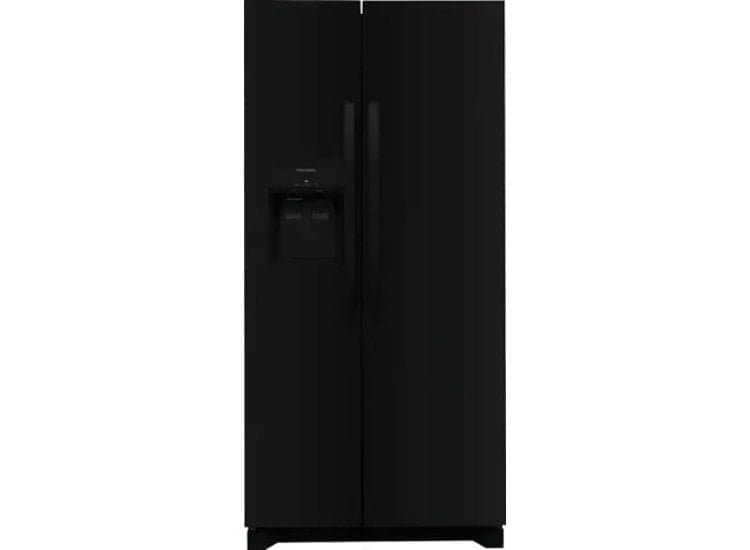 Frigidaire 22.3 Cu. Ft. Side-by-Side Refrigerator 33" Black