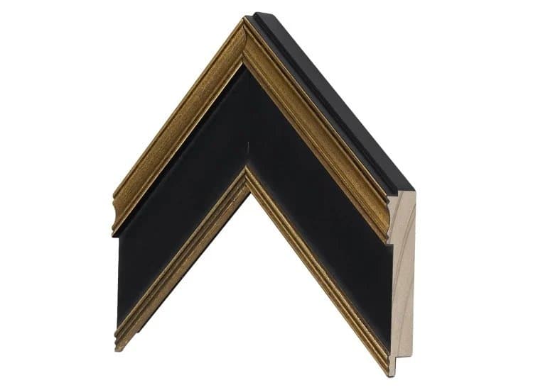 Frame My TV Samsung The Frame 50" Premiere Frame, Antique Gold & Black