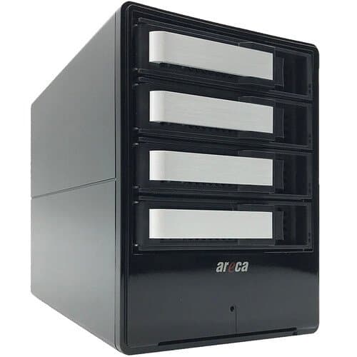 Areca ARC-8050T3U-4A 4-Bay Thunderbolt 3 Desktop RAID Storage Enclosure