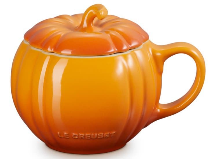 Le Creuset Pumpkin 14 Oz. Mug, Persimmon