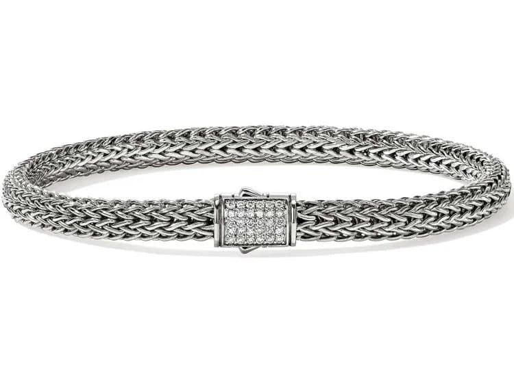 John Hardy Icon 5mm Bracelet with Diamonds