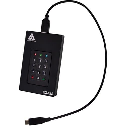 Apricorn 16TB Aegis Fortress L3 Encrypted Portable SSD