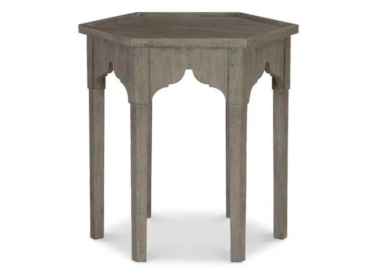 Bernhardt Albion Side Table, Pewter