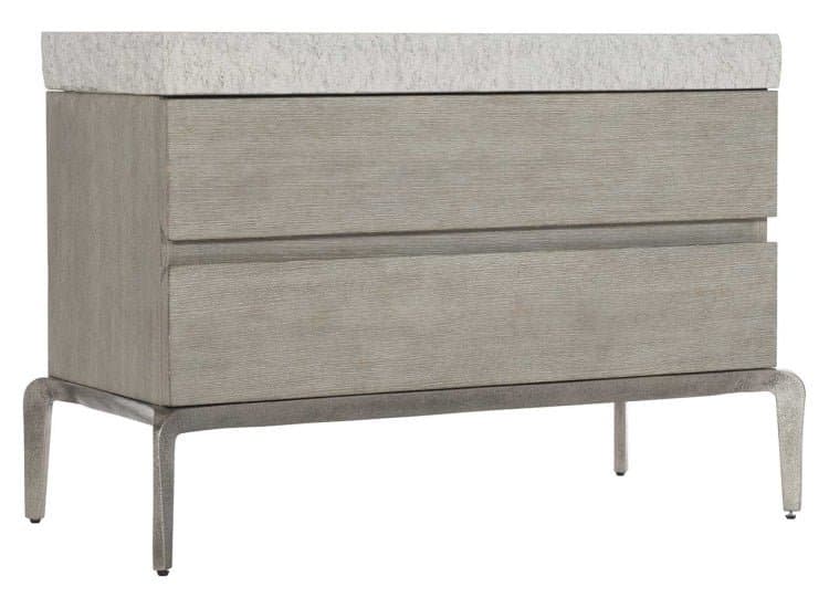 Bernhardt Ritter Nightstand, Sand Grey