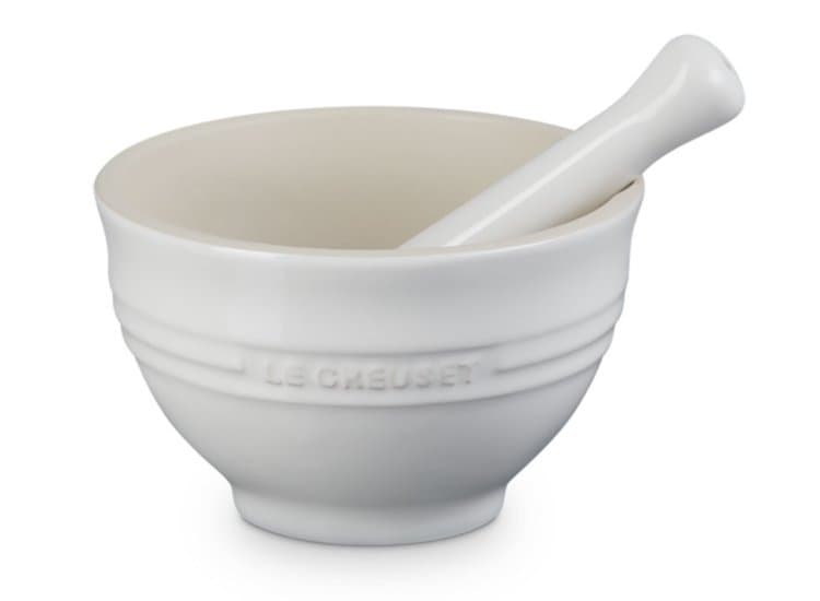 Le Creuset White Mortar & Pestle