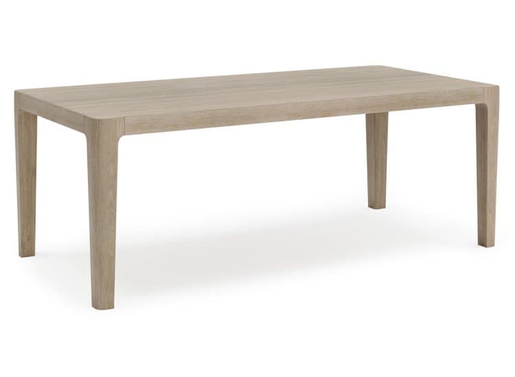 Bernhardt Edenton Outdoor Dining Table, 79", Sea Oat