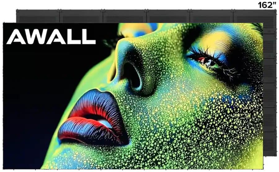 162" CoB MicroLED TV C series 0.9 Pixel Pitch 16:9 External Processor