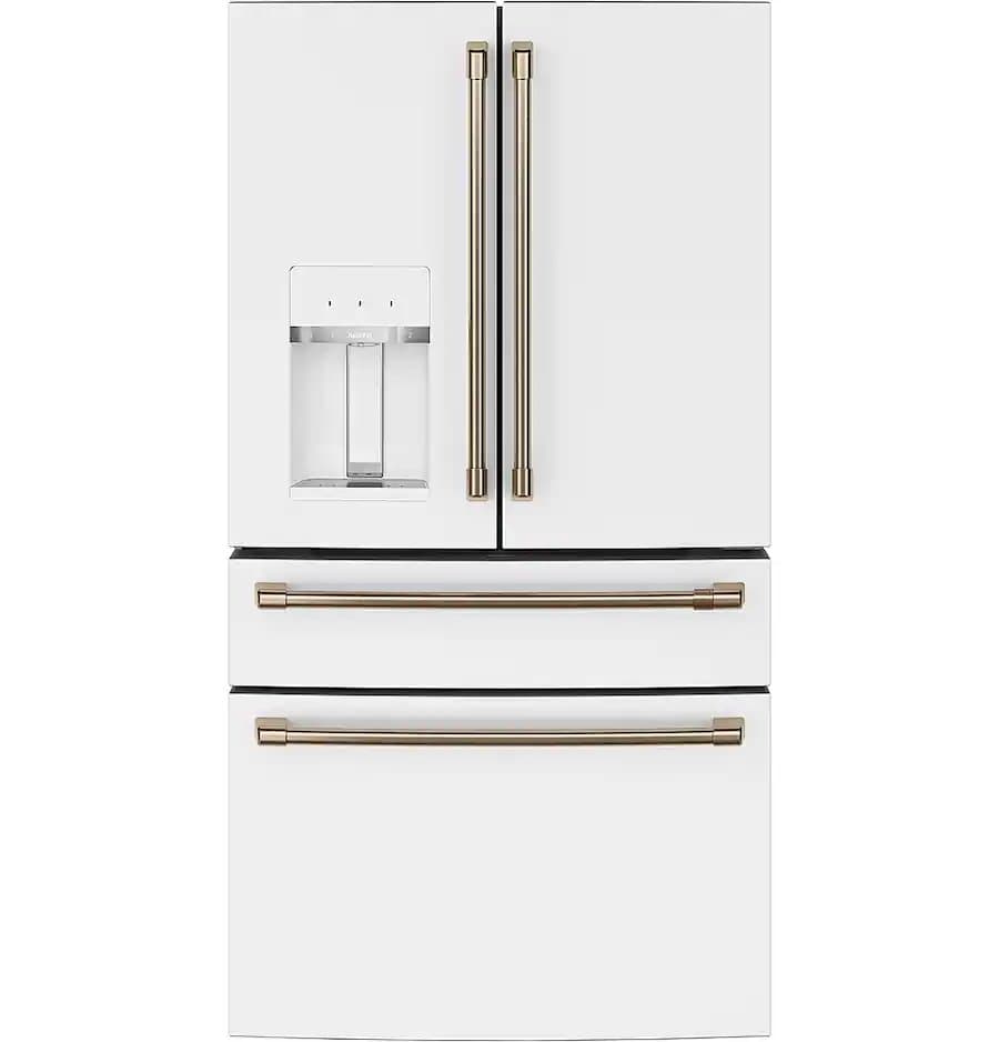 Cafe Cafe 22.3 Cu. Ft. French Door Refrigerator 36" Matte White