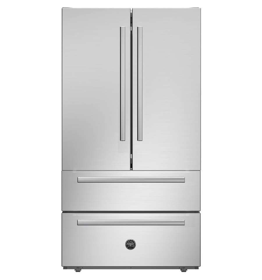 Bertazzoni 36" 22.5 Cubic Feet Energy Star Smudge-Resistant French Door Refrigerator with Water and Ice Dispenser Composite_6E2B06A9-3F76-4DD8-9D95-2219A3F51F4E_1659642716