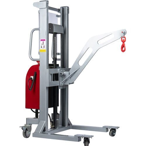 On-A-Roll Lifter 73" Motorized Lifter with Die Hook Arm