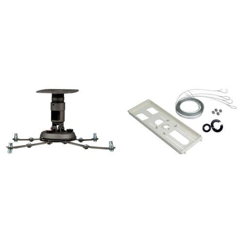 Premier Mounts PBC-FCTA-QL Projector Mount Kit with False Ceiling Adapter and Quick Lock Cable