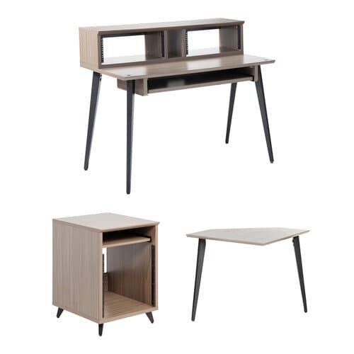 Gator Elite Furniture Series Main Desk (Driftwood Gray)