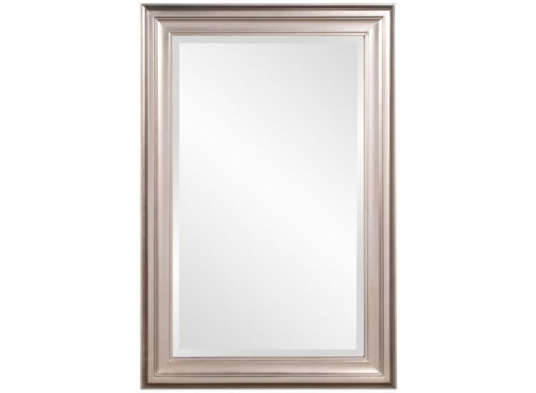 Howard Elliott George Mirror, Silver Leaf Finish