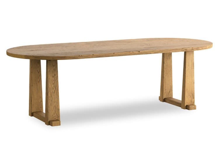 Four Hands Ayla Dining Table, Worn Oak