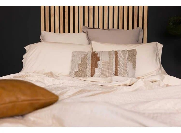 DreamFit DreamChill Enhanced Bamboo Quilted Sheet Set-California King-in Ivory