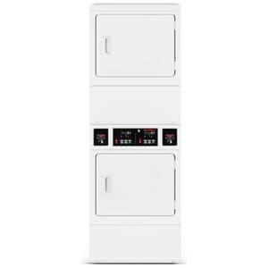 Speed Queen 27 in. 7.0 cu. ft. Commercial Stacked Gas Dryer-White