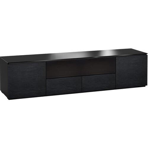 Salamander Designs Chicago 245 UST Projector Integrated Cabinet for Epson LS800 (Black Oak)