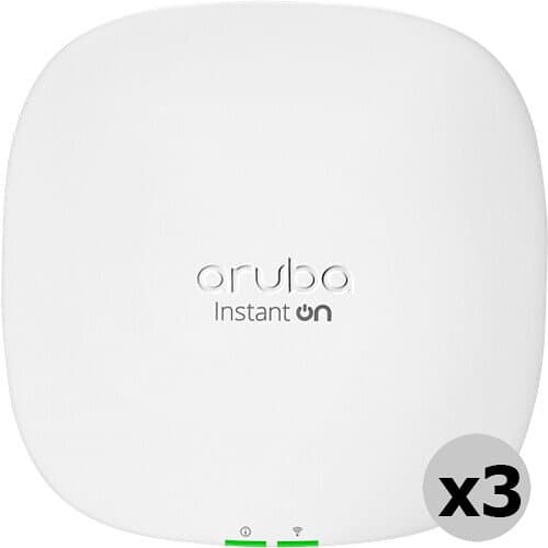 HPE Networking Instant On AP25 Dual-Band Access Point with 12V Power Adapter