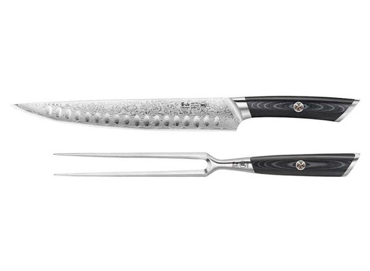 Cangshan Kuro Series 2-Piece Carving Set