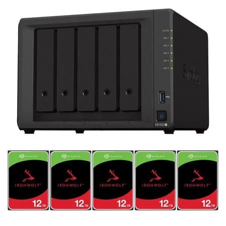 Synology DiskStation DS1522+ 5-bay Diskless Desktop NAS