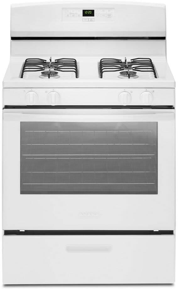 Amana 30" Gas Range White